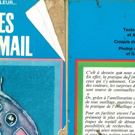 Livre – Joies de l’émail