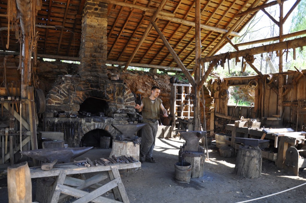 forge à Guédlon
