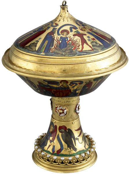 Royal gold cup, image tirée du British museum
