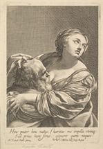La Charité romaine, Claude Mellan (French, 1598–1688) et Simon Vouet (French, 1590–1649), gravure, 18.2 x 12.5 cm, The Metropolitan Museum of Art, New-York, USA