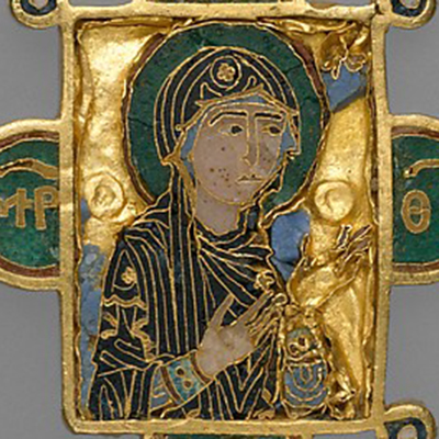 L’art byzantin : Un encolpion cloisonné