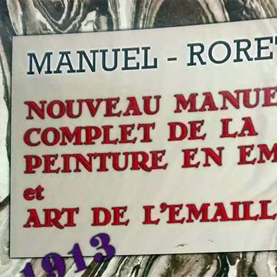 Livre – Nouveau manuel complet de la peinture en émail