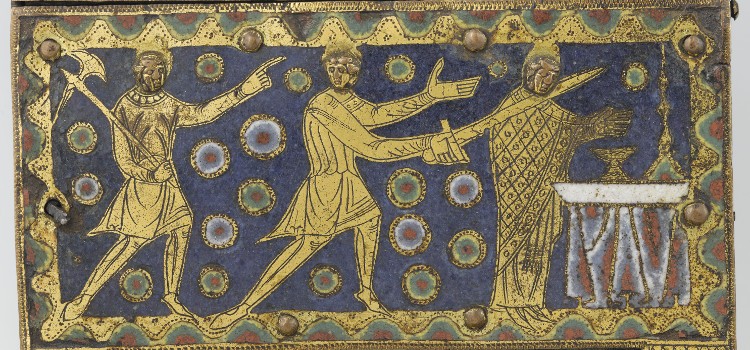 Période Romane : Chasse de saint thomas Becket