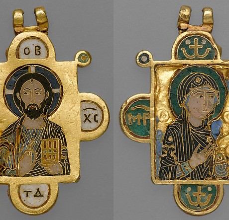 L’art byzantin : Un encolpion cloisonné