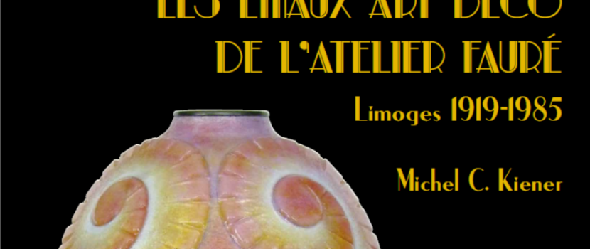 Livre – Les émaux art déco de l’atelier Fauré