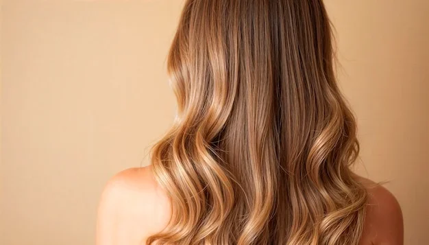 chatain clair balayage miel