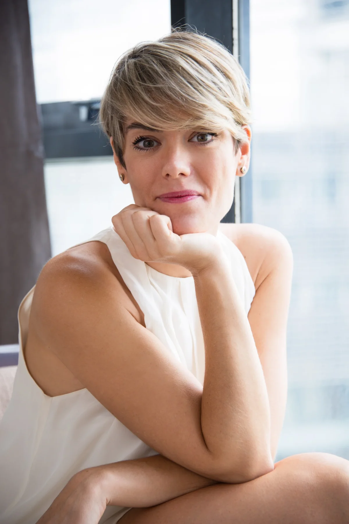 mèche ou balayage cheveux courts